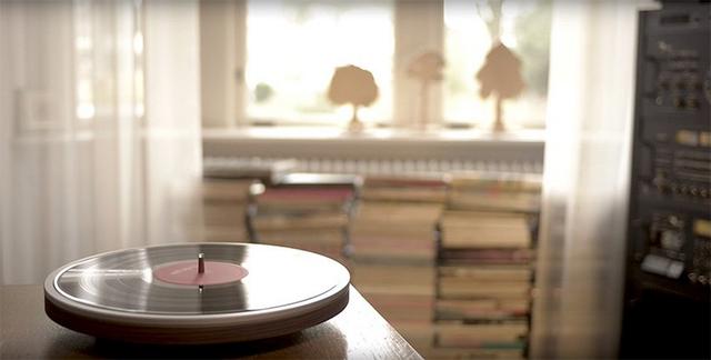 古典遇上现代黑科技“轮子唱片机”光看就觉得享受